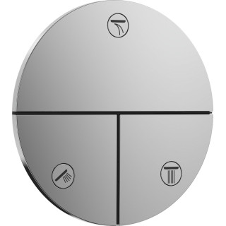 Zawór mit Abstellfunktion, Unterputz do 3 odbiorników, Hansgrohe ShowerSelect Comfort S - Chrom 
