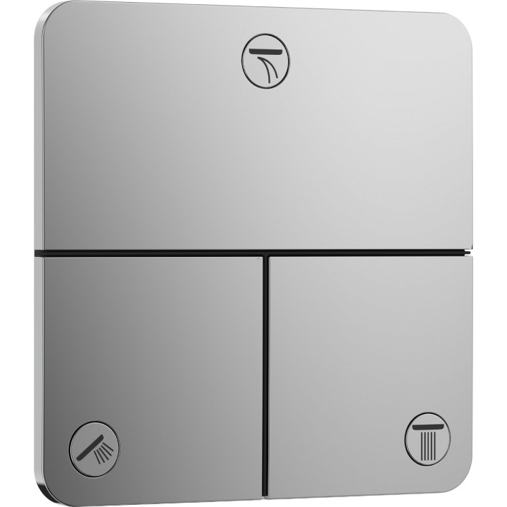 Zawór mit Abstellfunktion, Unterputz do 3 odbiorników, Hansgrohe ShowerSelect Comfort Q - Chrom  