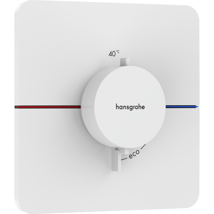 Armatur thermostatisch, Unterputz, Hansgrohe ShowerSelect Comfort Q -  Schwarz Matt