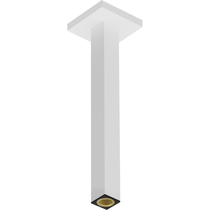 Deckenanschluss E 30 cm, Hansgrohe - Schwarz Matt