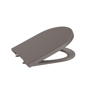 Wc-sitz mit Softclosing Compacto Roca Inspira Round, onyks