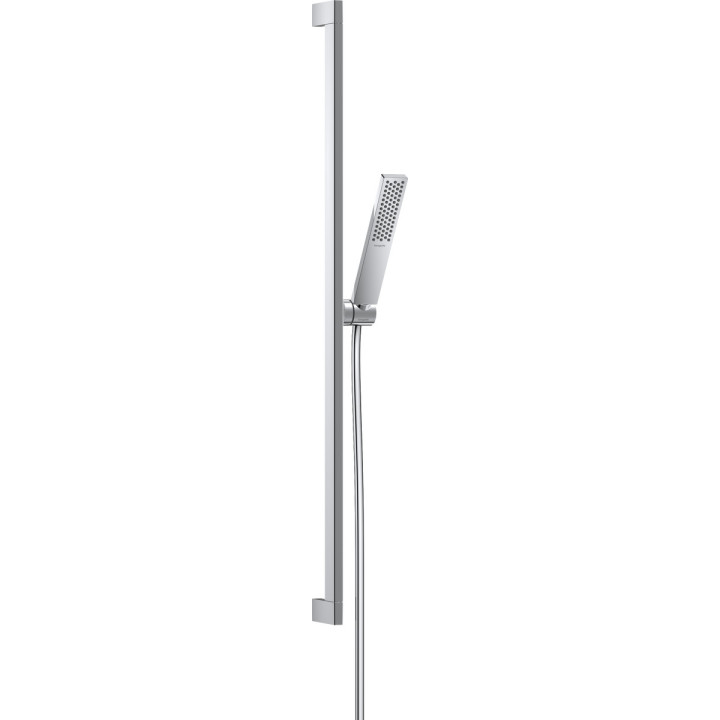 Dusch-set 100 1jet EcoSmart mit Stange 90 cm, Hansgrohe Pulsify E - Chrom 