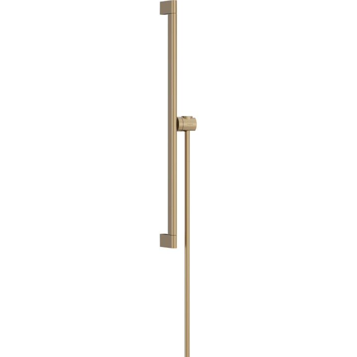 Brausestange S Puro 65 cm z suwakiem EasySlide i wężem przysznicowym Isiflex 160cm, Hansgrohe Unica - Chrom 
