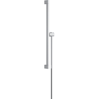 Brausestange E Puro 65 cm z suwakiem EasySlide i wężem przysznicowym Isiflex 160cm, Hansgrohe Unica - Chrom  