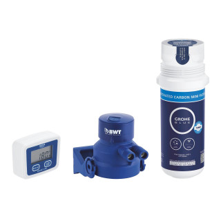 Set z mini filtrem z węglem aktywnym, GROHE BLUE