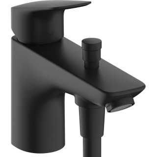 Einhebel- Wannenbatterie Monotrou z 2 zakresami przepływu, Hansgrohe Logis - Schwarz Matt   