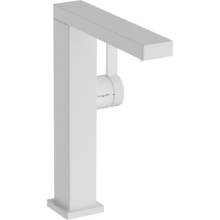 Einhebel- Waschtischarmatur 210 Finie, CoolStart z drehbar wylewką, Mit Ablauf-Set Push-Open, Hansgrohe Tecturis E - Schwarz Mat