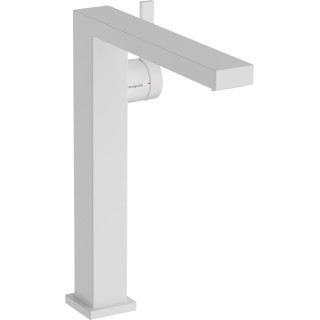 Einhebel- Waschtischarmatur 240 Finie für Aufsatzwaschtische, CoolStart Mit Ablauf-Set Push-Open, Hansgrohe Tecturis E - Schwarz