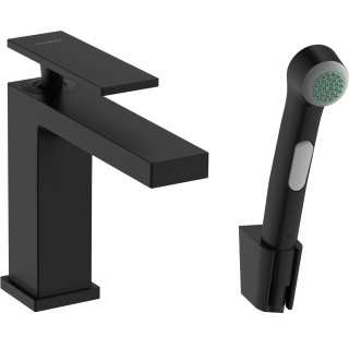 Einhebel- Waschtischarmatur 110 z główką Bidetta i wężem Dusch- 160 cm, Hansgrohe Tecturis E - Chrom 