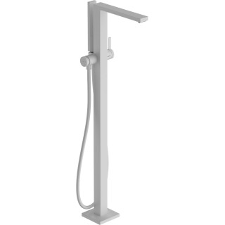 Einhebel- Wannenbatterie, freistehend, Hansgrohe Tecturis E - Schwarz Matt