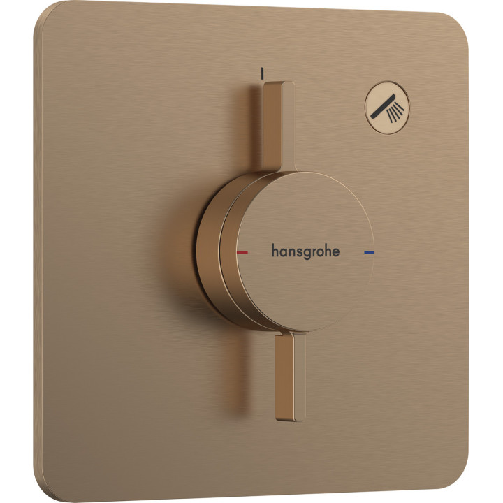 Armatur mit Mischer, Unterputz do 1 odbiornika, Hansgrohe DuoTurn Q - Chrom 