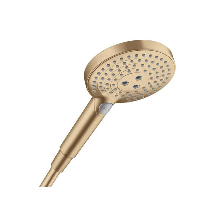 Handbrause Hansgrohe Rainfinity 130 3jet - gebürstetes Bronze