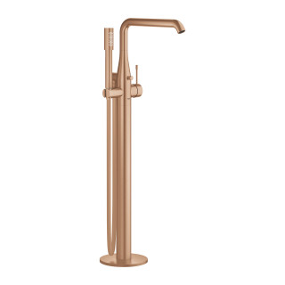 Wannenarmatur freistehend Grohe Essence, 2 wyjścia wody, mit Brauseset, Chrom
