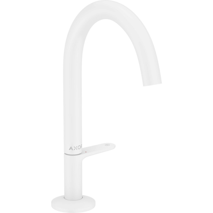 Waschtischarmatur Select 170 Mit Ablauf-Set Push-Open, AXOR One - Weiß Matt 