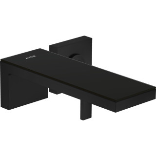 Einhebel- Waschtischarmatur Wandmontage Unterputz, AXOR MyEdition - Schwarz Matt/Czarne Glas