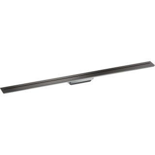 Außenelement odpływu liniowego 1200, zur Wandmontage, AXOR Drain - Schwarz Chrom Poliert