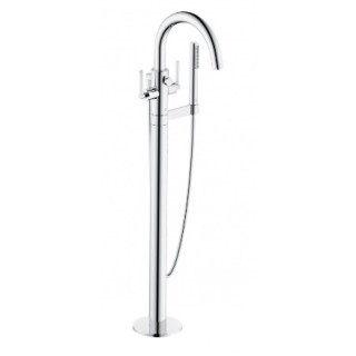 Armatur für die Wanne und die Brause, freistehend, KLUDI NOVA FONTE Puristic  - Chrom