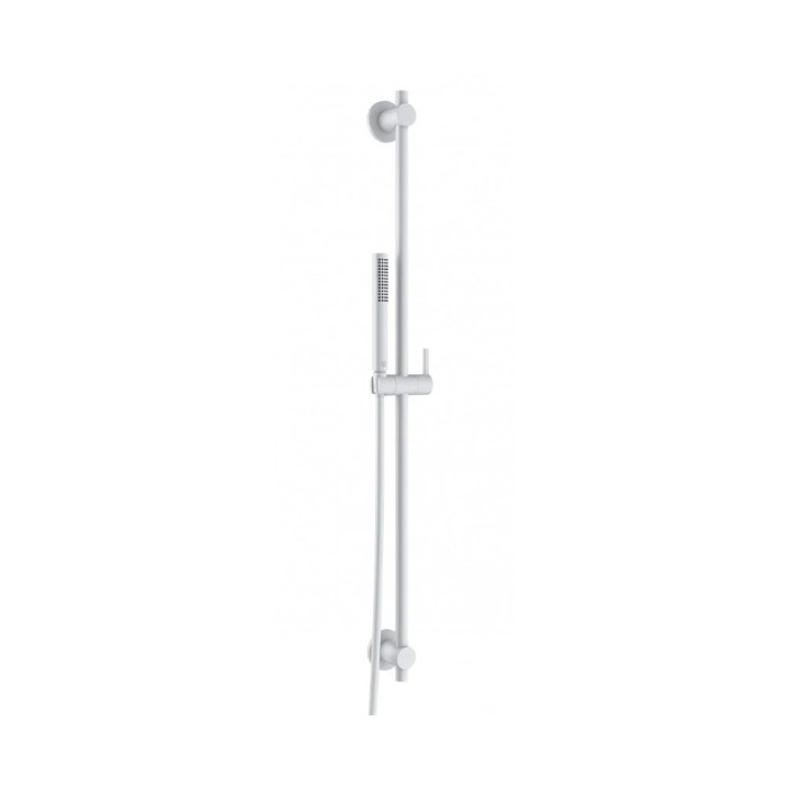 Dusch-set 1 S, 90 cm, KLUDI NOVA FONTE Puristic - Weiß matt