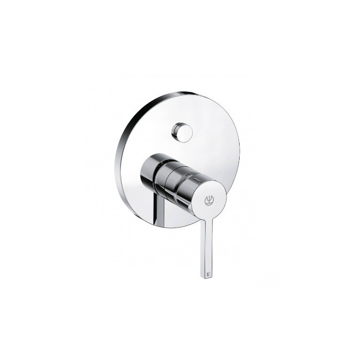 Unterputz Armatur für die Wanne und die Brause, do 88011, Umschalter PUSH&SWITCH, KLUDI NOVA FONTE - Chrom