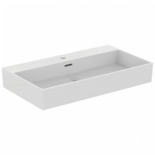 Wandwaschtisch Ideal Connect Air, 40 cm mit Anschluss na baterie i z Überlauf - weiß