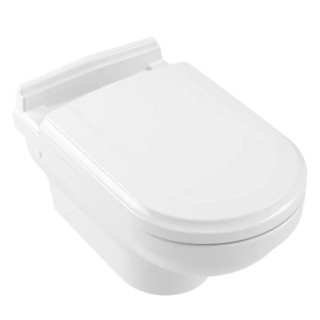 Becken stehend Villeroy&Boch Subway 2.0, bez kołnierza, 37x56 cm, Abfluss poziomy, mit Schicht CeramicPlus - weiß