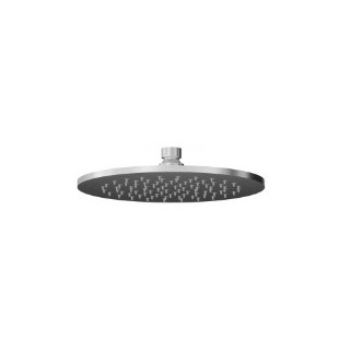 Glowica Brause- aus rostfreiem Stahl Ø 220 mm, Zucchetti - Gebürsteter stahl
