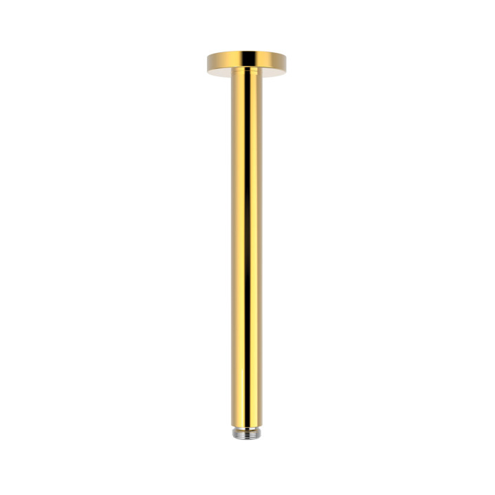 Arm Decken- 28 cm, Tres Complementos Ducha - 24-K Gold Matowe