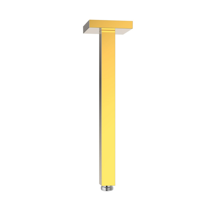 Arm Decken- 29 cm, Tres Complementos Ducha - 24-K Gold Matowe