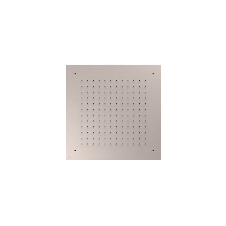 Kopfbrause Unterputz Decken- 38x38 cm, Tres Complementos Ducha - Stahl