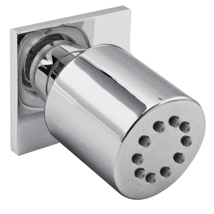 Dysza mit Hydromassage, Tres Complementos Ducha - Chrom
