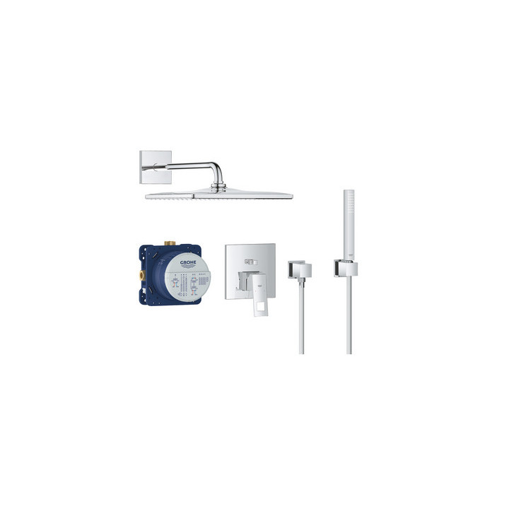 Dusch-set Grohe Tempesta 210, Unterputz, Armatur thermostatisch, Chrom