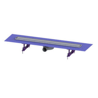 Ablaufrinne Kessel Linearis Compact łazienkowy komplett, długość 1150 mm