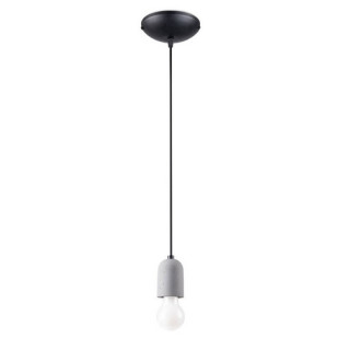 Lampa hängend Sollux KUKKIA,  GU10/ES111 4x40W, 4x12W LED, schwarz