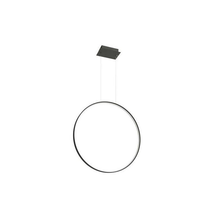 Lampa hängend Sollux Ligthing PINNE 117 , Modul LED, 28W 4000K , schwarz