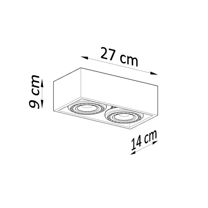 Lampa hängend Sollux Lighting LEHDET, ,E27 1x60W, 1x15W  LED , schwarz