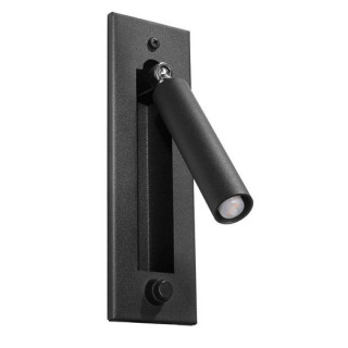 Plafon Sollux Ligthing LOOPEZ , GU10  1x40W 1x12W LED, schwarz/miedź