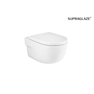 Becken WC abgehängt ROCA Rimless Round - Weiß matt