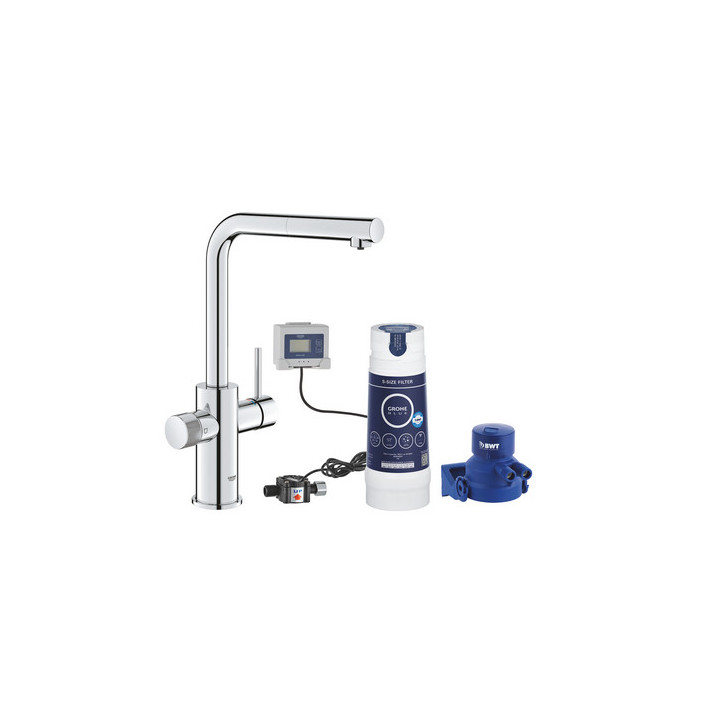 Elektronisch Einhebel- Armatur Grohe Zedra Touch, DN15, Chrom