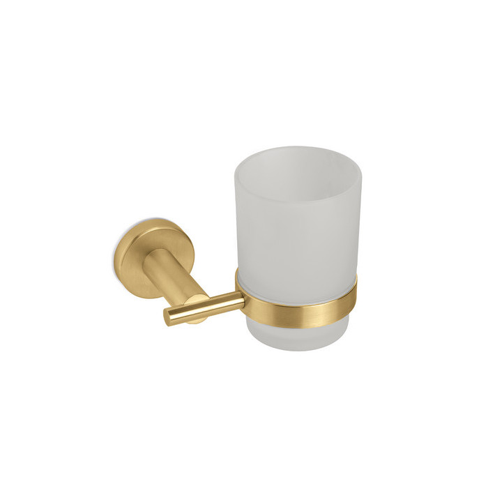 Kopfbrause Ultraslim Vema Otago, średnica 30cm, brushed gold