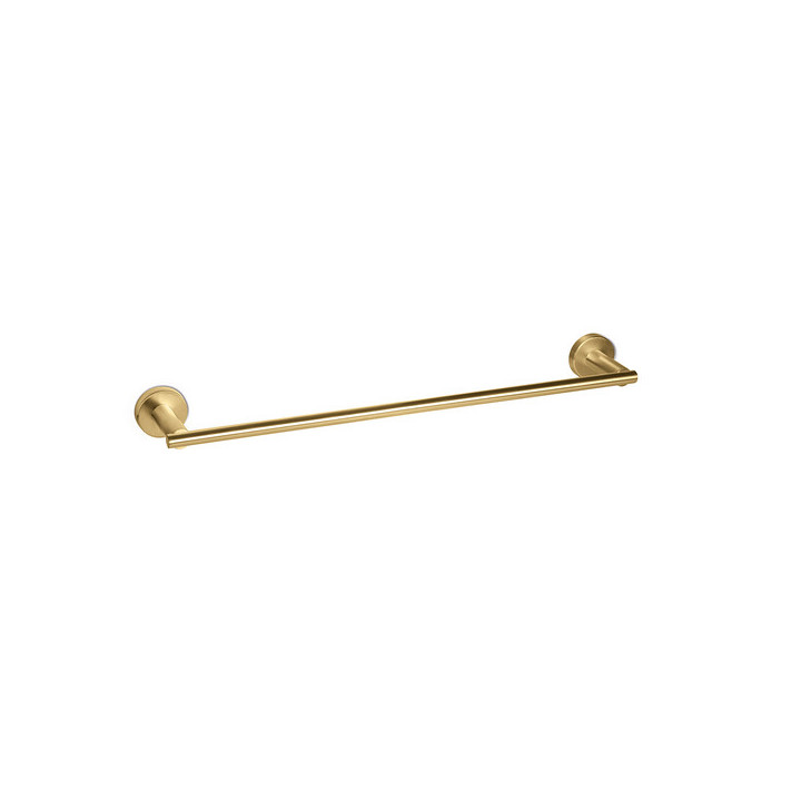 Seifenschale Vema Otago,Mattglas, brushed gold