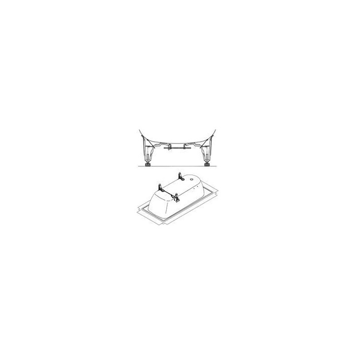 Nogi specjalne do wanny Kaldewei  - model 5037- sanitbuy.pl