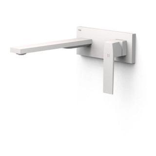 Element zur Wandmontage do podtynkowego korpusu baterii umywalkowe TRES Slim Exclusive, Auslauf 240mm, Chrom