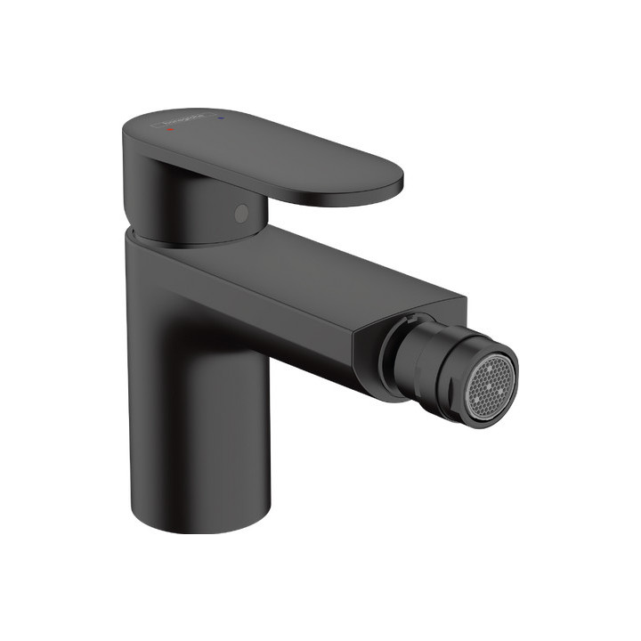 Einhebel- Waschtischarmattur 70 Mit Ablauf-Set mit Zugstange, Hangrohe Vernis blend , schwarz matt