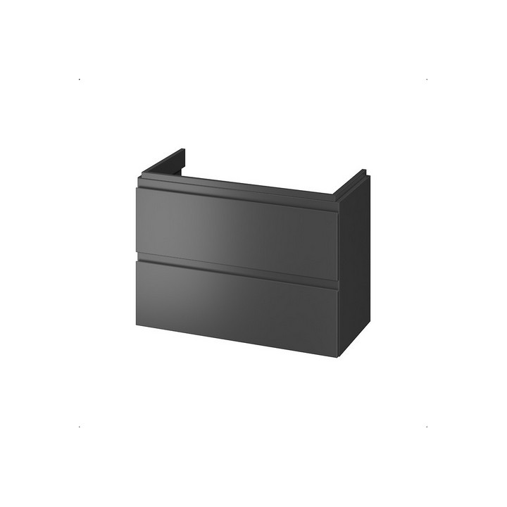 Schrank Unterbau- Cersanit Moduo Slim 60, antracyt