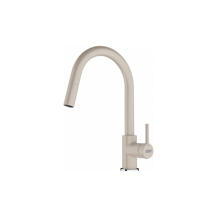 Küchenarmatur Franke Lina pull-out , Höhe 360mm, obrotowa i herausziehbarer Auslauf,  onyx