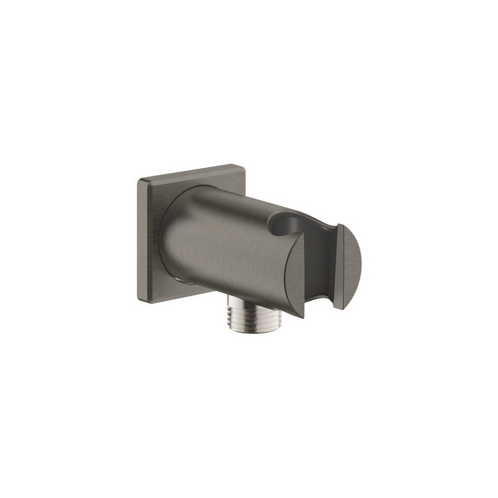 Kolanko Dusch- mit Griff Grohe Rainshower, brushed hard graphite