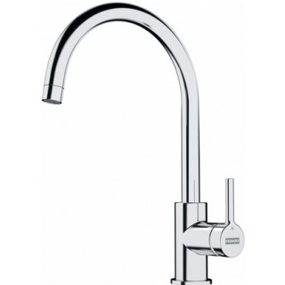 Küchenarmatur Franke Lina XL , Höhe 350mm, obrotowa Auslauf,  cappuccino