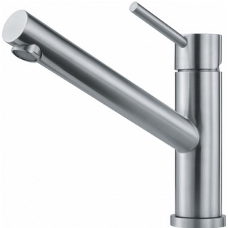 Küchenarmatur Franke Orbit pull-out , Höhe 209mm, obrotowa i herausziehbarer Auslauf,  Edelstahl