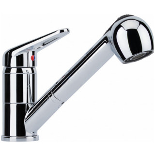 Küchenarmatur Franke Prince II pull-out spray  , Höhe 175mm, obrotowa Auslauf,  cappuccino