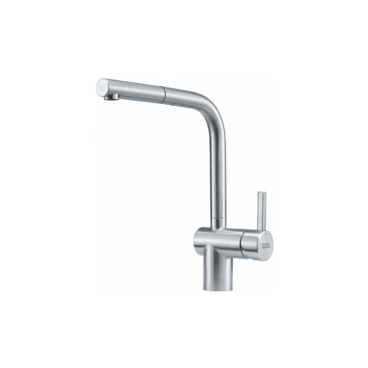 Küchenarmatur podokienna Franke Atlas Neo pull-out windows   , Höhe 297mm, obrotowa i wyciągana  Auslauf,  Edelstahl